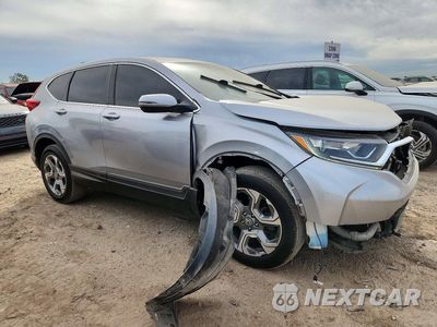 Czwarte zdjęcie samochodu z boku: 2019 HONDA CR-V EX VIN:2HKRW2H52KH669216 - miniatura