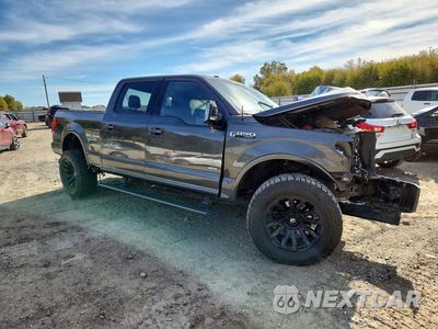 Czwarte zdjęcie samochodu z boku: 2017 FORD F150 SUPERCREW VIN:1FTFW1EG5HFC64750 - miniatura