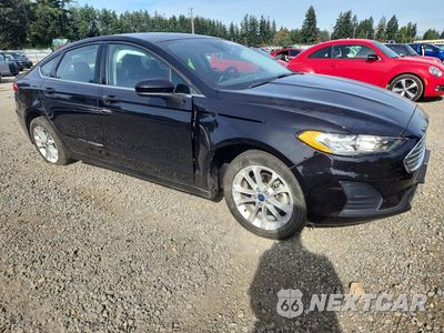 Czwarte zdjęcie samochodu z boku: 2020 FORD FUSION SE VIN:3FA6P0LU1LR135857 - miniatura