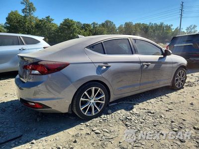 Trzecie zdjęcie samochodu z tyłu: 2020 HYUNDAI ELANTRA LIMITED VIN:KMHD84LF5LU046854 - miniatura