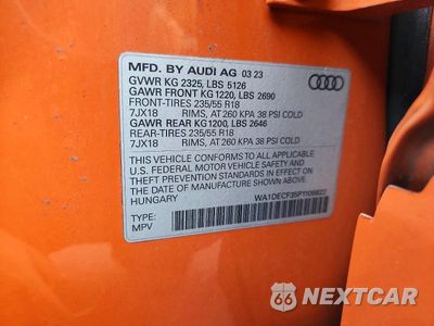 Zdjęcie 13 z 13 samochodu: 2023 AUDI Q3 PREMIUM S LINE 45 VIN:WA1DECF35P1106822 - miniatura