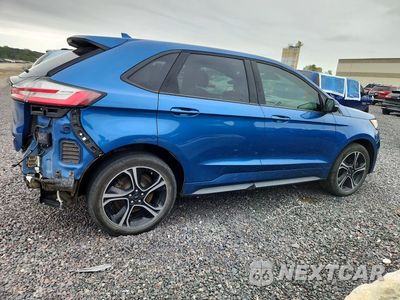 Trzecie zdjęcie samochodu z tyłu: 2019 FORD EDGE ST VIN:2FMPK4AP6KBB00550 - miniatura