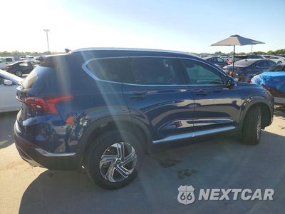 Trzecie zdjęcie samochodu z tyłu: 2022 HYUNDAI SANTA FE SEL VIN:5NMS2DAJ3NH438519 - miniatura
