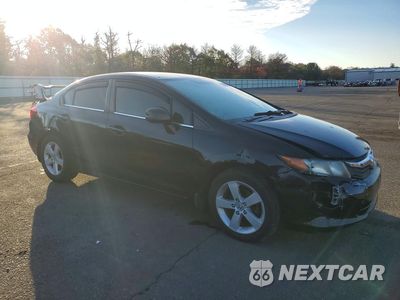 Czwarte zdjęcie samochodu z boku: 2012 HONDA CIVIC LX VIN:2HGFB2F57CH560196 - miniatura