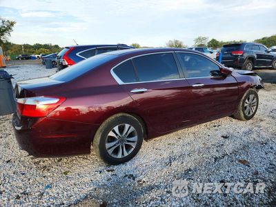 Trzecie zdjęcie samochodu z tyłu: 2014 HONDA ACCORD LX VIN:1HGCR2F30EA001717 - miniatura