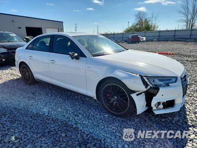 Czwarte zdjęcie samochodu z boku: 2018 AUDI A4 PRESTIGE VIN:WAUFNAF4XJA062249 - miniatura