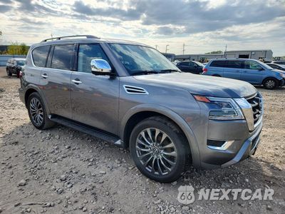 Czwarte zdjęcie samochodu z boku: 2023 NISSAN ARMADA PLATINUM VIN:JN8AY2DB2P9834771 - miniatura