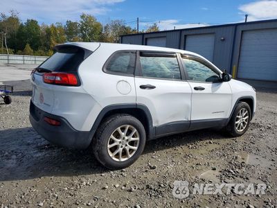 Trzecie zdjęcie samochodu z tyłu: 2014 JEEP CHEROKEE SPORT VIN:1C4PJMAB6EW166563 - miniatura