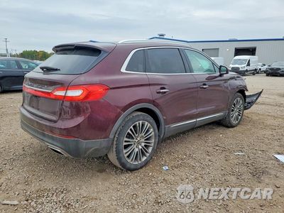 Trzecie zdjęcie samochodu z tyłu: 2017 LINCOLN MKX RESERVE VIN:2LMPJ6LR0HBL10748 - miniatura