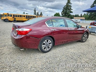 Trzecie zdjęcie samochodu z tyłu: 2014 HONDA ACCORD LX VIN:1HGCR2F38EA027739 - miniatura