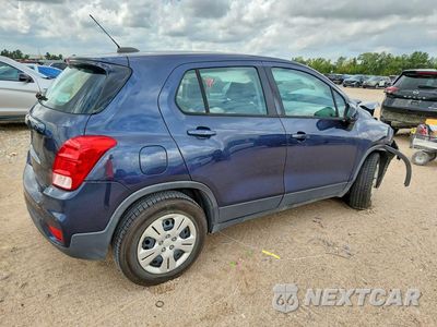 Trzecie zdjęcie samochodu z tyłu: 2019 CHEVROLET TRAX LS VIN:3GNCJKSB0KL122102 - miniatura