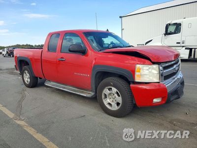 Czwarte zdjęcie samochodu z boku: 2007 CHEVROLET SILVERADO K1500 VIN:1GCEK19067Z514952 - miniatura