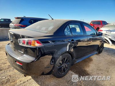 Trzecie zdjęcie samochodu z tyłu: 2017 MITSUBISHI LANCER ES VIN:JA32U2FU5HU015325 - miniatura
