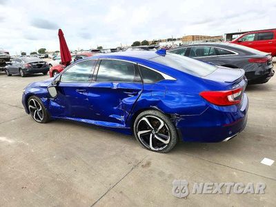 Drugie zdjęcie samochodu z przodu: 2020 HONDA ACCORD SPORT VIN:1HGCV1F32LA019185 - miniatura