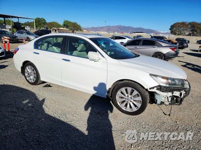 Czwarte zdjęcie samochodu z boku: 2014 HONDA ACCORD EX VIN:1HGCR2F74EA236852 - miniatura