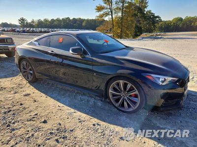 Czwarte zdjęcie samochodu z boku: 2021 INFINITI Q60 RED SPORT 400 VIN:JN1FV7LK7MM530484 - miniatura