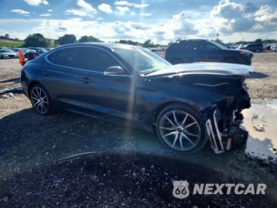 Czwarte zdjęcie samochodu z boku: 2022 GENESIS G70 3.3T STANDARD VIN:KMTG54TE8NU088277 - miniatura