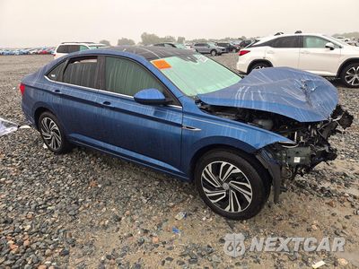 Czwarte zdjęcie samochodu z boku: 2020 VOLKSWAGEN JETTA SEL VIN:3VWEB7BU1LM033855 - miniatura