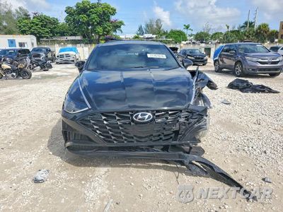 Piąte zdjęcie samochodu w środku: 2022 HYUNDAI SONATA SEL PLUS VIN:5NPEJ4J27NH139577 - miniatura