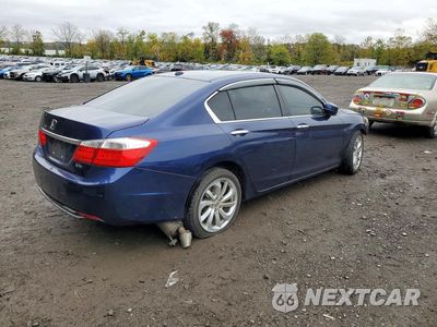 Trzecie zdjęcie samochodu z tyłu: 2014 HONDA ACCORD EXL VIN:1HGCR3F85EA031362 - miniatura