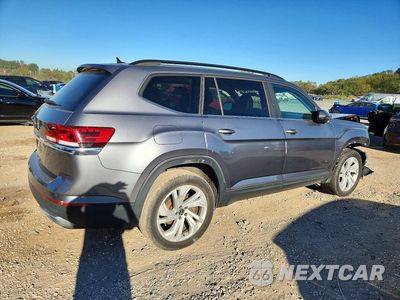 Trzecie zdjęcie samochodu z tyłu: 2021 VOLKSWAGEN ATLAS SE VIN:1V2WR2CA7MC578325 - miniatura