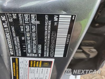Zdjęcie 13 z 13 samochodu: 2017 MERCEDES-BENZ GLE 350 4MATIC VIN:4JGDA5HB0HA925221 - miniatura