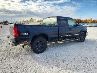 Trzecie zdjęcie samochodu z tyłu: 2007 CHEVROLET SILVERADO K1500 CLASSIC VIN:1GCEK19Z87Z130492 - miniatura
