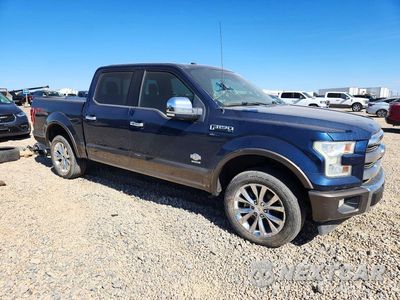 Czwarte zdjęcie samochodu z boku: 2017 FORD F150 SUPERCREW VIN:1FTEW1EG6HFB21088 - miniatura