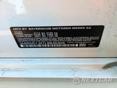 Zdjęcie 13 z 13 samochodu: 2020 BMW 330XI VIN:3MW5R7J07L8B46406 - miniatura