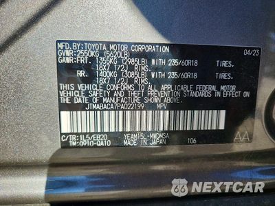 Zdjęcie 13 z 13 samochodu: 2023 TOYOTA BZ4X XLE VIN:JTMABACA7PA022199 - miniatura