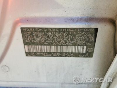 Zdjęcie 12 z 12 samochodu: 2022 LEXUS IS 300 VIN:JTHCA1D24N5122686 - miniatura