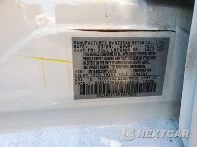 Zdjęcie 12 z 12 samochodu: 2023 NISSAN SENTRA SV VIN:3N1AB8CV5PY249501 - miniatura