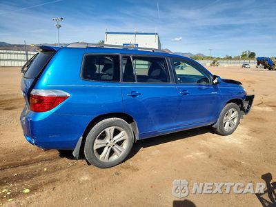 Trzecie zdjęcie samochodu z tyłu: 2008 TOYOTA HIGHLANDER SPORT VIN:JTEES43A582072576 - miniatura