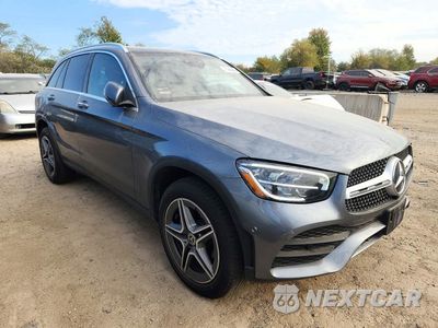 Czwarte zdjęcie samochodu z boku: 2021 MERCEDES-BENZ GLC 300 4MATIC VIN:W1N0G8EB0MF901613 - miniatura