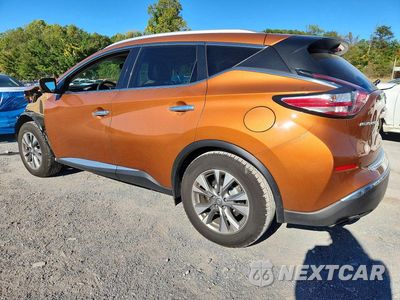 Drugie zdjęcie samochodu z przodu: 2016 NISSAN MURANO SL VIN:5N1AZ2MH0GN103756 - miniatura