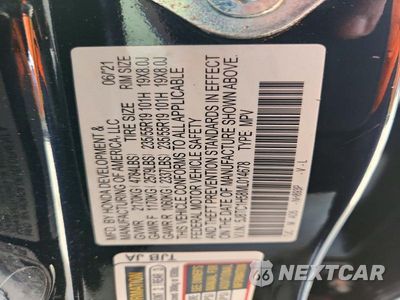 Zdjęcie 13 z 13 samochodu: 2021 ACURA RDX TECHNOLOGY VIN:5J8TC1H58ML014678 - miniatura