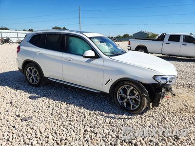 Czwarte zdjęcie samochodu z boku: 2020 BMW X3 SDRIVE30I VIN:5UXTY3C08L9B76489 - miniatura