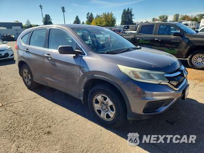 Czwarte zdjęcie samochodu z boku: 2015 HONDA CR-V LX VIN:3CZRM3H35FG707430 - miniatura
