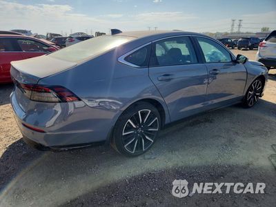 Trzecie zdjęcie samochodu z tyłu: 2025 HONDA ACCORD TOURING HYBRID VIN:1HGCY2F87SA018895 - miniatura