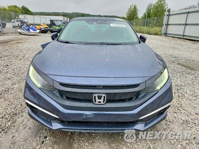 Piąte zdjęcie samochodu w środku: 2021 HONDA CIVIC LX VIN:2HGFC2F61MH536967 - miniatura
