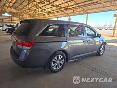 Trzecie zdjęcie samochodu z tyłu: 2016 HONDA ODYSSEY EXL VIN:5FNRL5H68GB035661 - miniatura