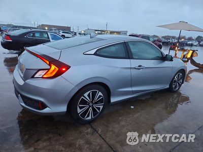 Trzecie zdjęcie samochodu z tyłu: 2018 HONDA CIVIC EX VIN:2HGFC3B33JH353471 - miniatura
