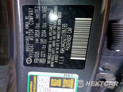 Zdjęcie 13 z 13 samochodu: 2026 HYUNDAI ELANTRA SEL SPORT VIN:KMHLM4DG2TU186195 - miniatura