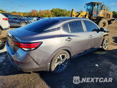 Trzecie zdjęcie samochodu z tyłu: 2025 NISSAN SENTRA SV VIN:3N1AB8CV5SY405593 - miniatura