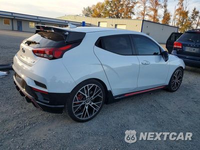 Trzecie zdjęcie samochodu z tyłu: 2020 HYUNDAI VELOSTER N BASE VIN:KMHT36AH6LU003358 - miniatura