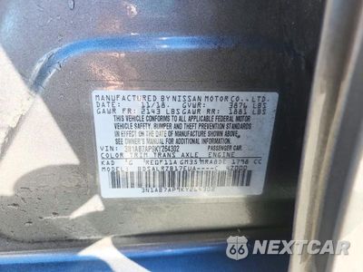 Zdjęcie 13 z 13 samochodu: 2019 NISSAN SENTRA SR VIN:3N1AB7AP9KY264302 - miniatura