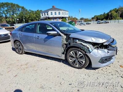 Czwarte zdjęcie samochodu z boku: 2017 HONDA CIVIC EX VIN:2HGFC1F30HH632305 - miniatura