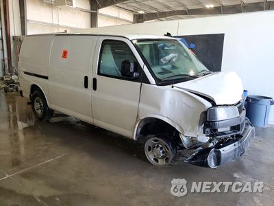 Czwarte zdjęcie samochodu z boku: 2025 CHEVROLET EXPRESS 2500 CARGO DELIVERY VAN VIN:1GCWGAFP1S1182157 - miniatura