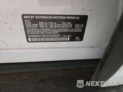 Zdjęcie 13 z 13 samochodu: 2017 BMW X5 SDRIVE35I VIN:5UXKR2C35H0X06620 - miniatura