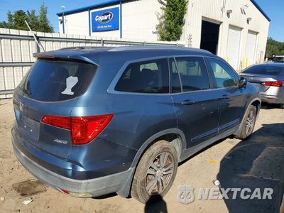Trzecie zdjęcie samochodu z tyłu: 2016 HONDA PILOT EXL VIN:5FNYF6H82GB117265 - miniatura
